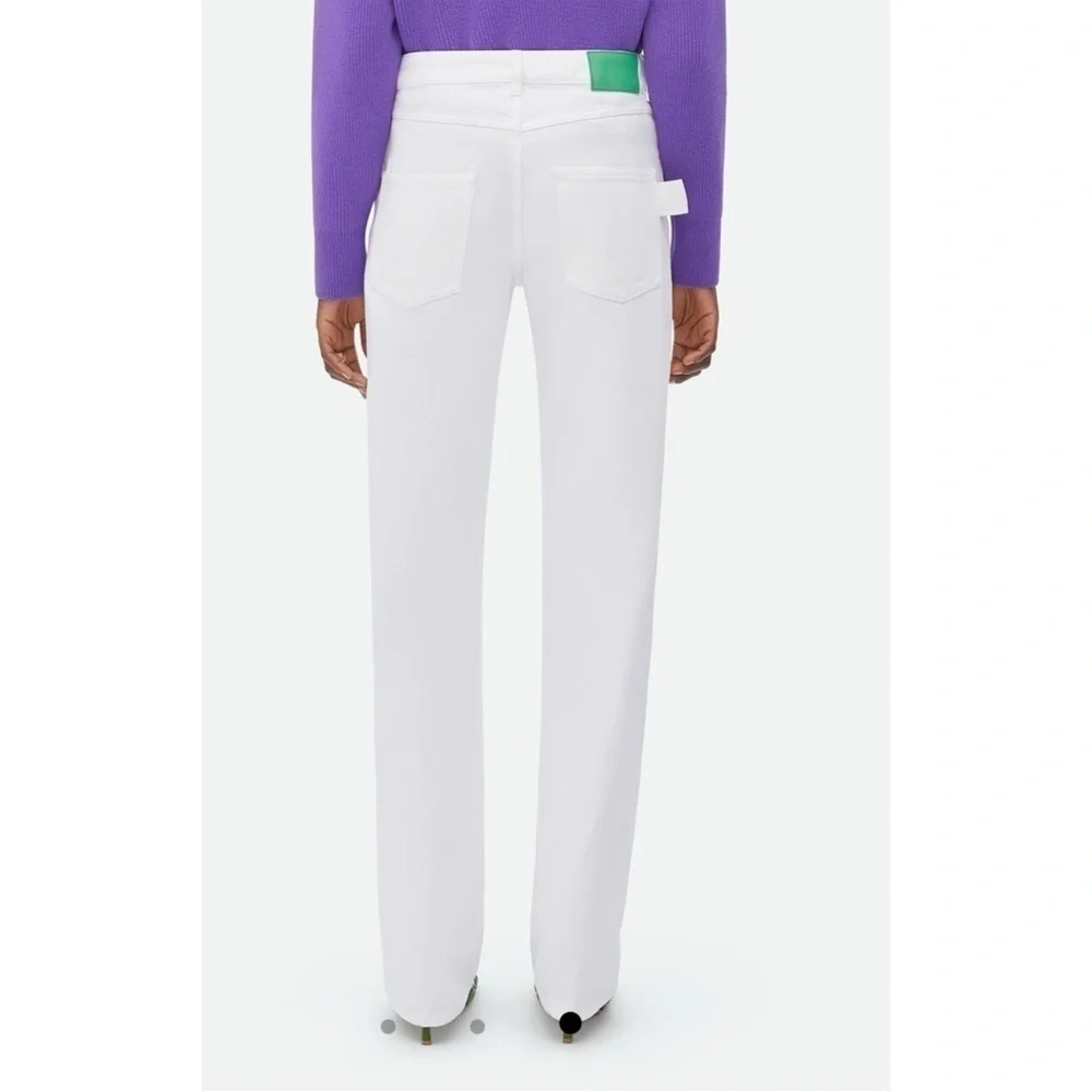 Bottega Veneta White Boyfriend Fit Denim - Picture 2 of 2
